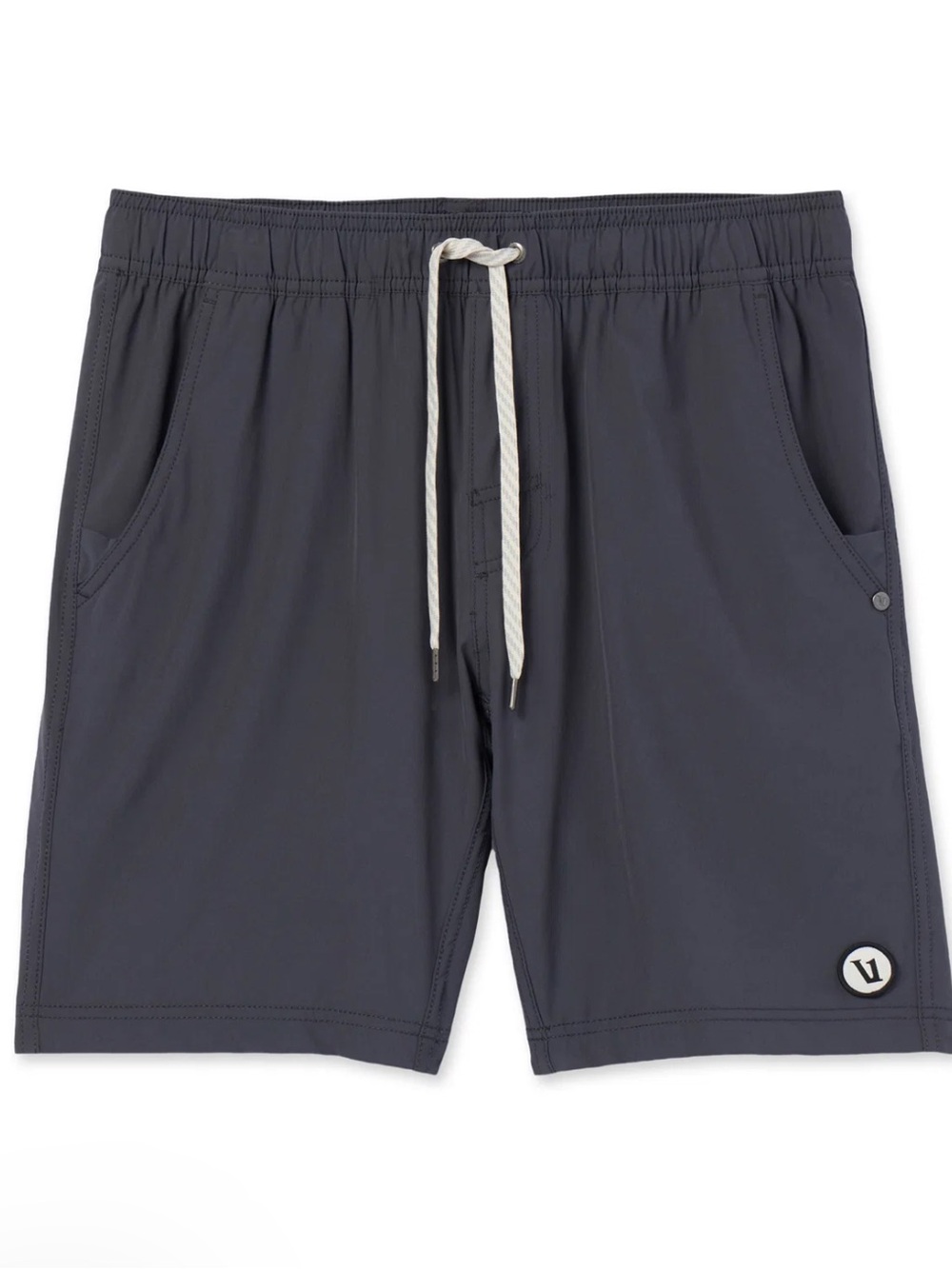 Vuori Kore Short Lined 7 Inch Grey